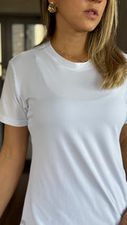 Blusa Piquet Lia Branca