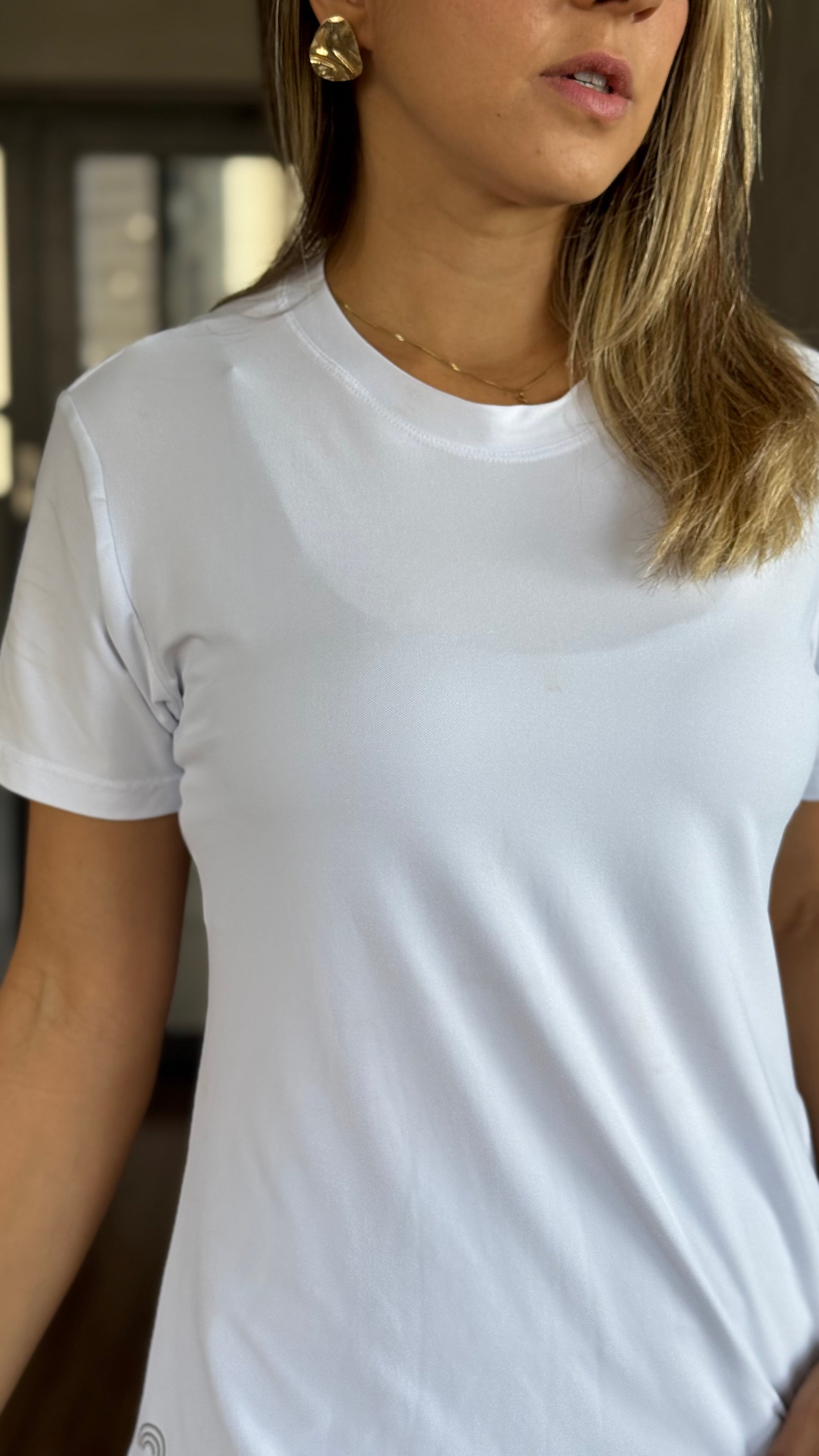 Blusa Piquet Lia Branca