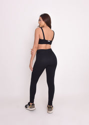 Calça Maitê texturizado Preta