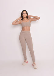 Top Maitê Texturizado Nude