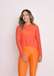 Tapa bumbum Tule Olívia Tangerina