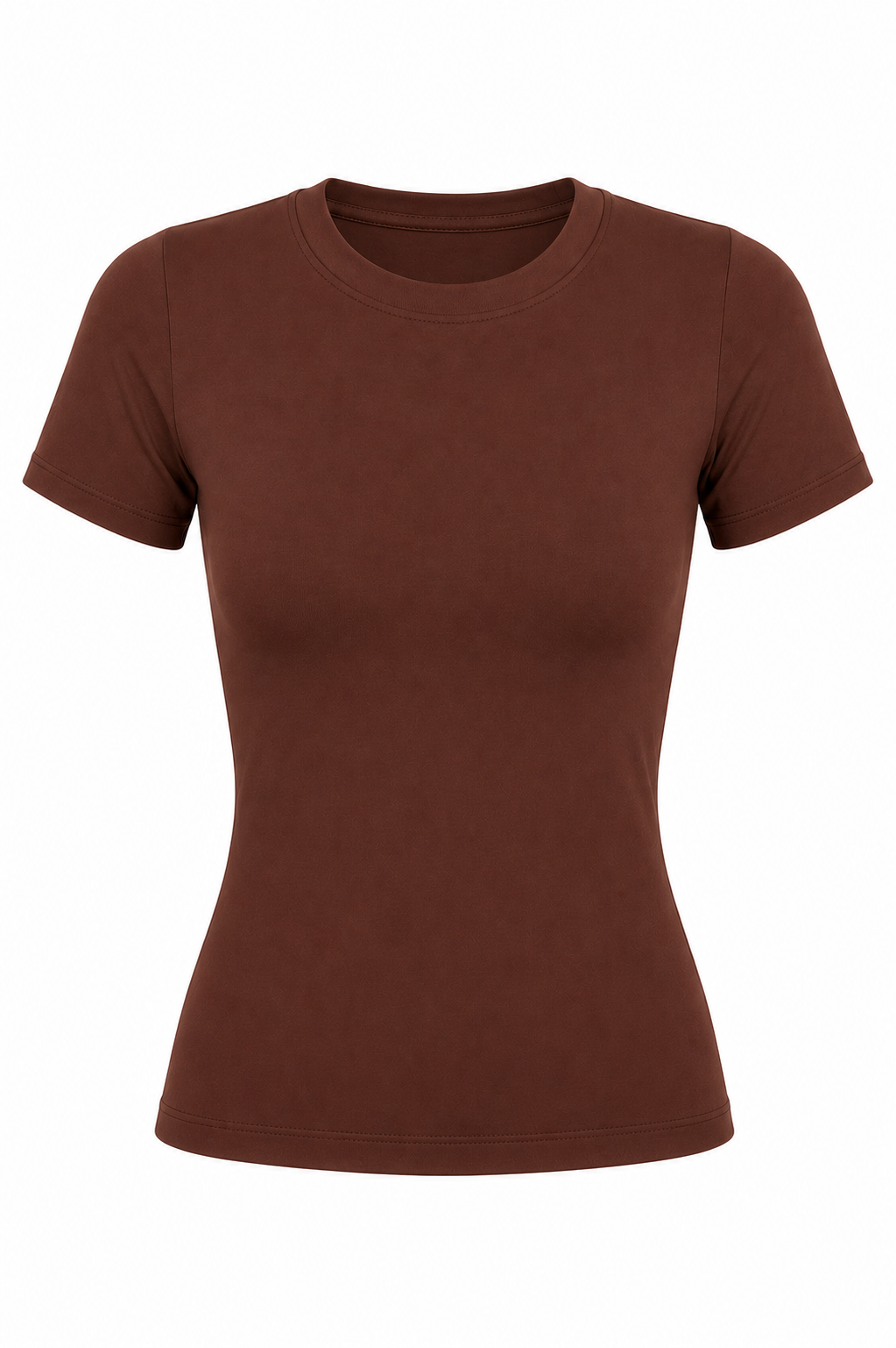 Baby Tee Basic Marrom