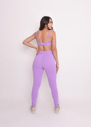 Top Maitê texturizado Lavanda