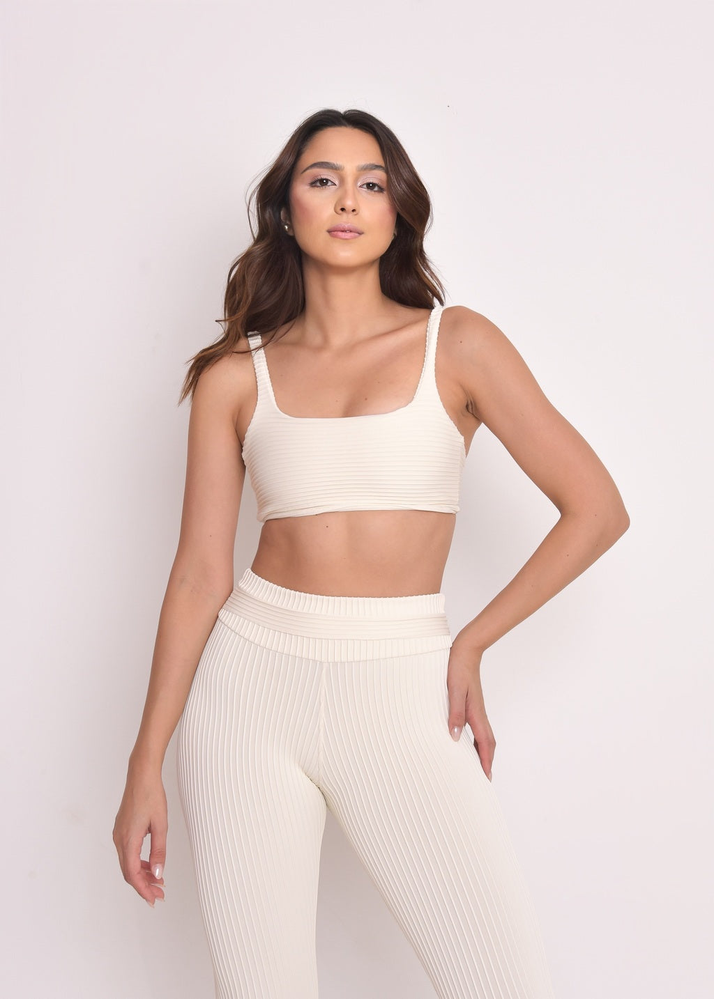 Top Maitê texturizado Off White