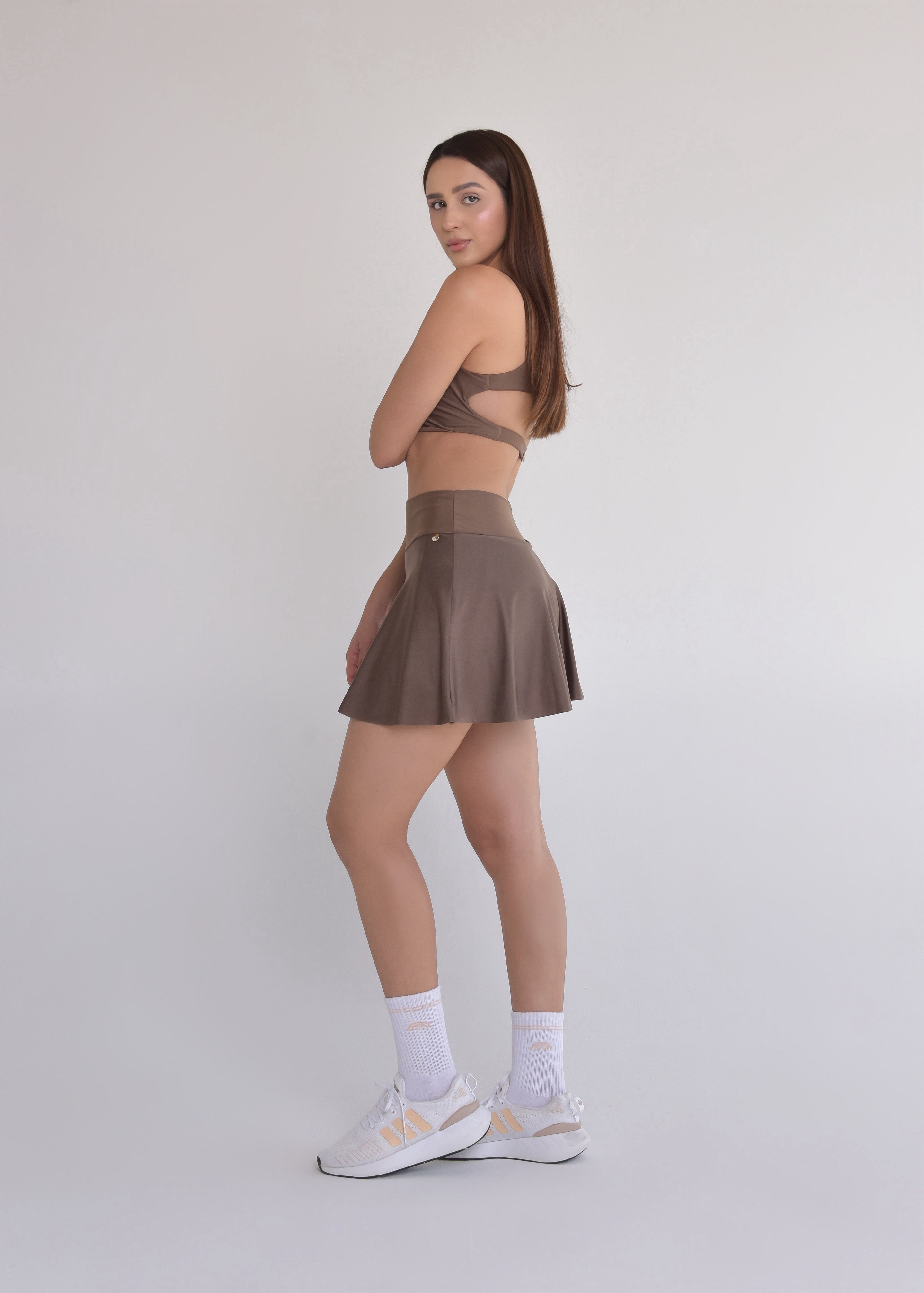 Top Aberto Match Castanho