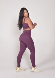 Calça Legging Seamless Sem Costura Violeta