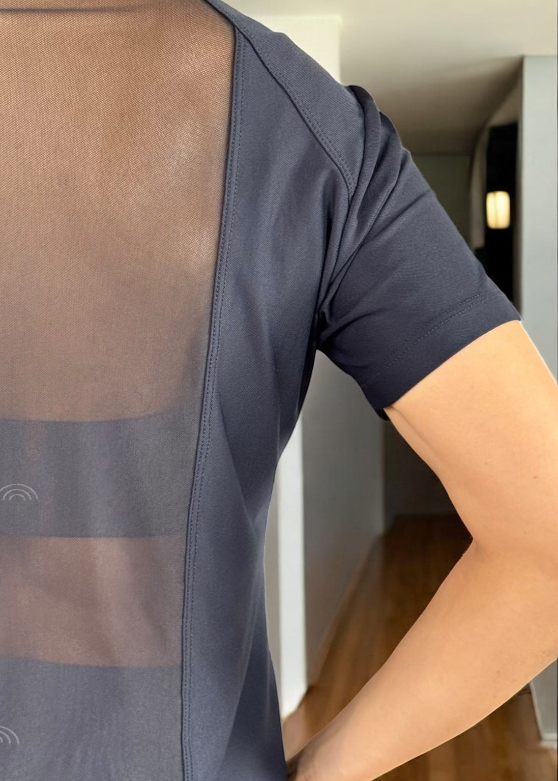 Blusa Piquet Lia Preta