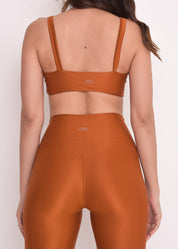 Top Fitness Microcanelado Lily Conhaque