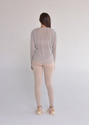 Tapa bumbum Tule Olívia Cinza