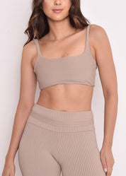 Top Maitê Texturizado Nude