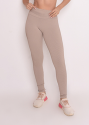 Calça Maitê texturizado Nude