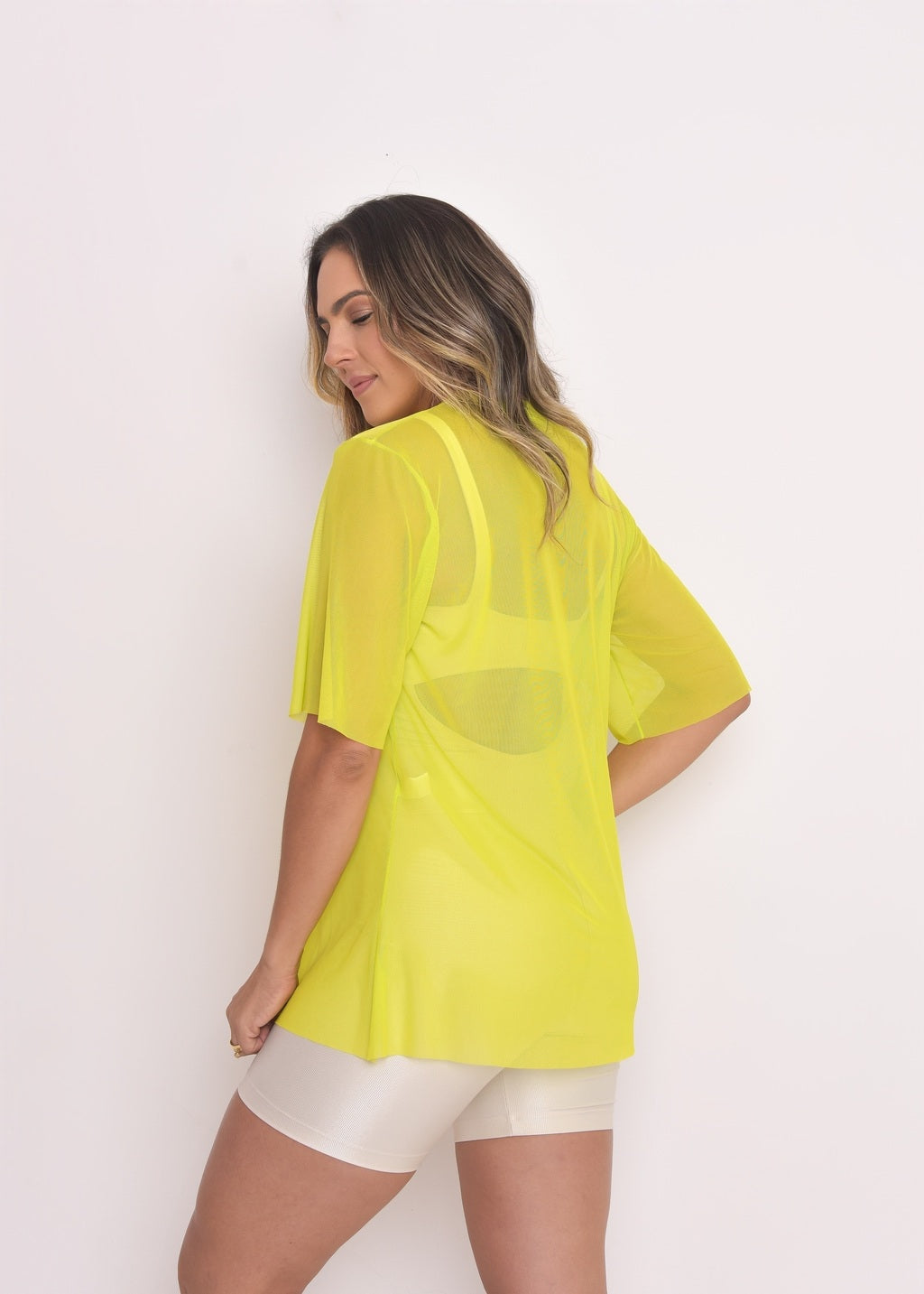Blusa de Tule Nina Lima