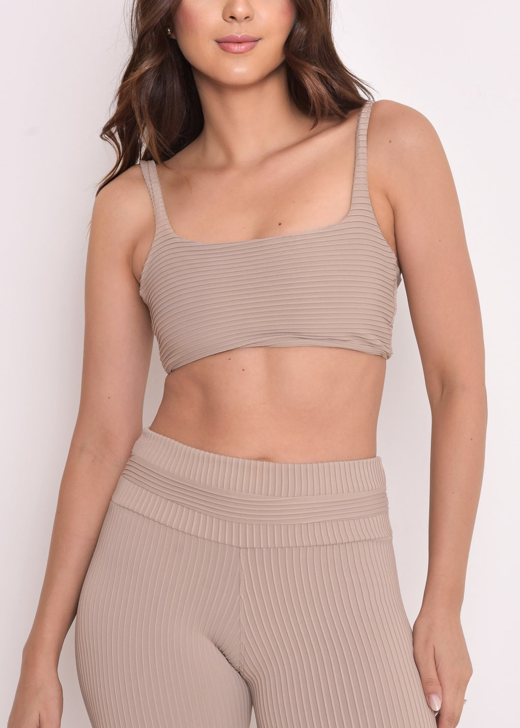 Calça Maitê texturizado Nude