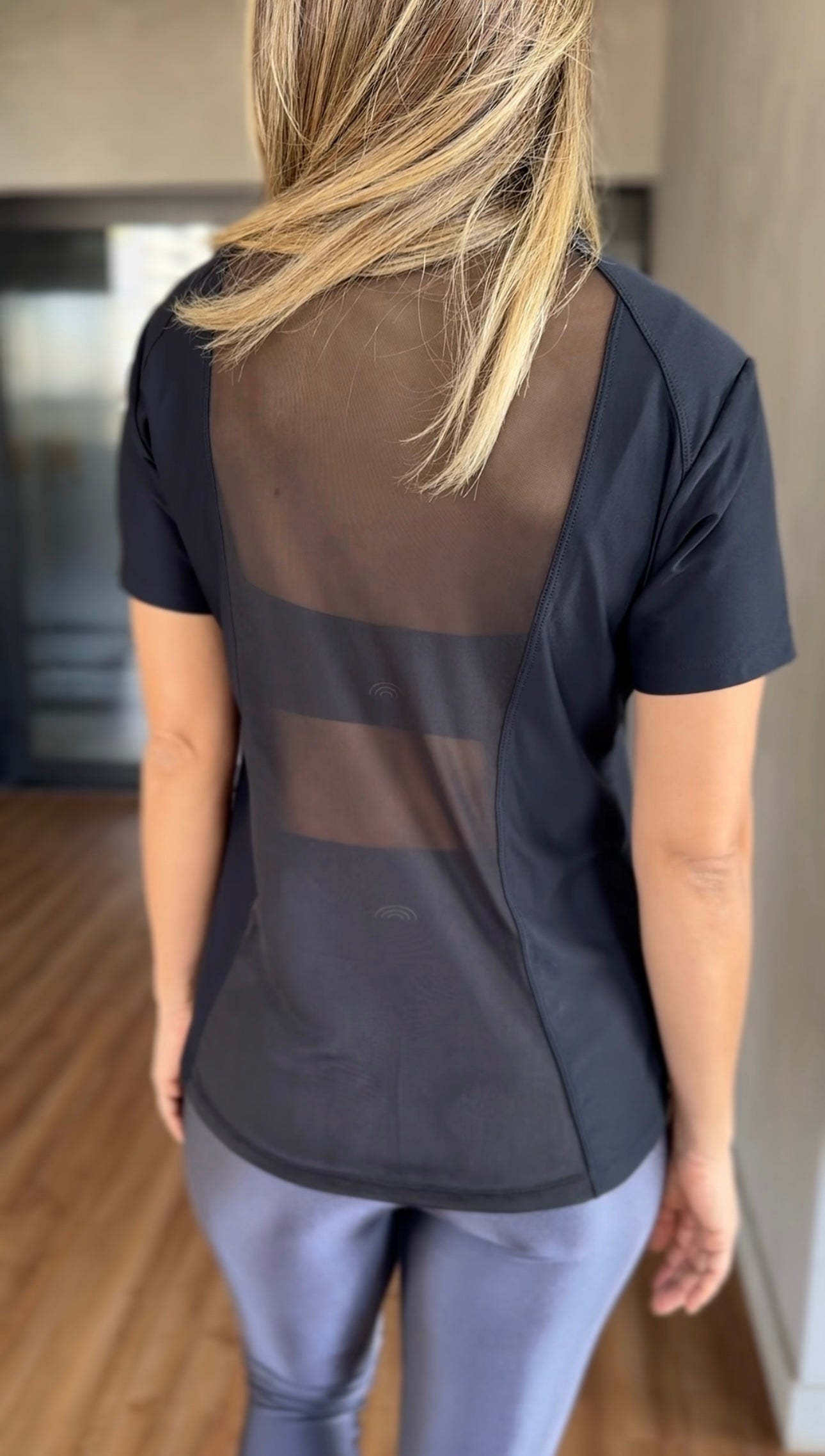 Blusa Piquet Lia Preta