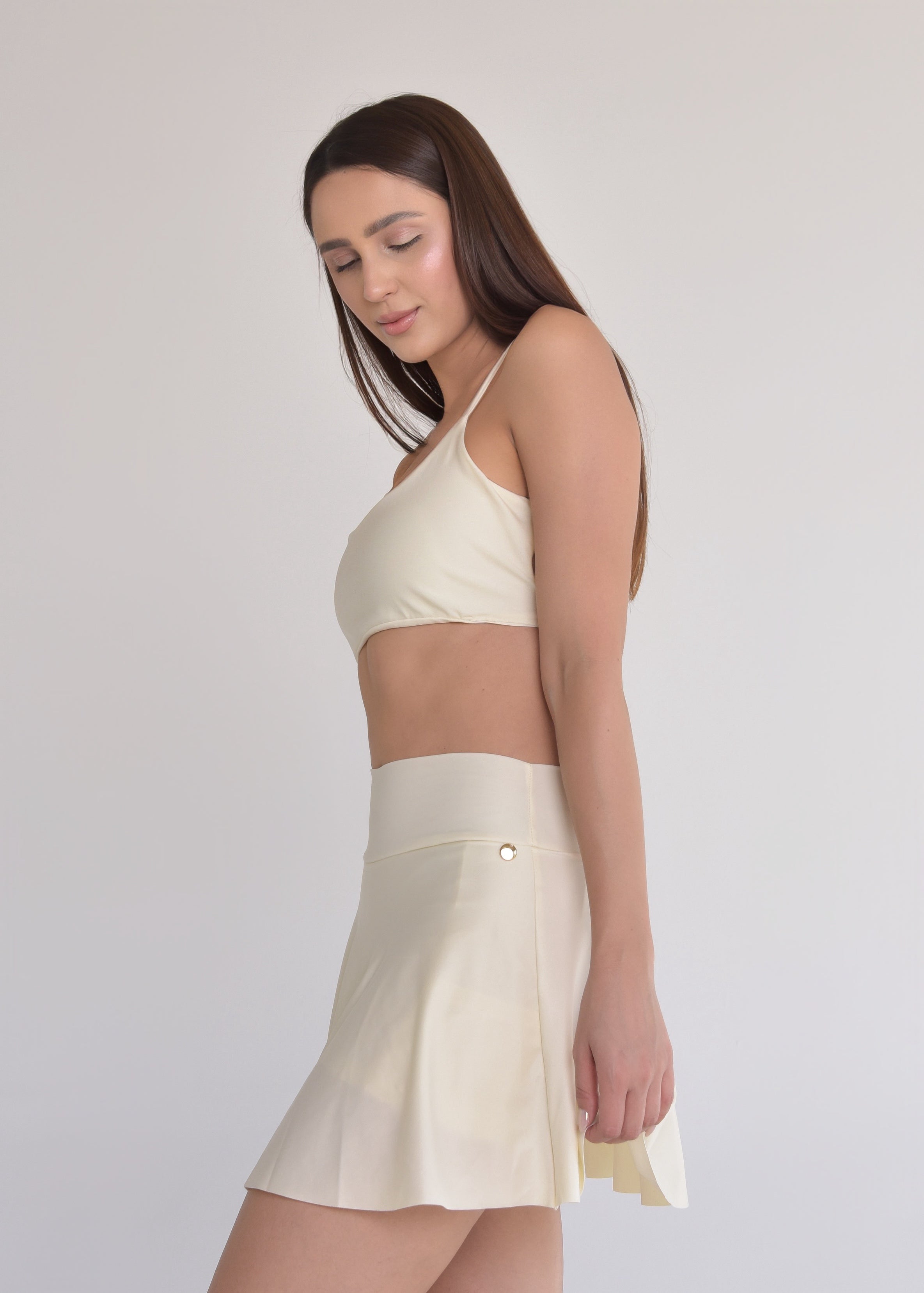 Top Aberto Match Off-White