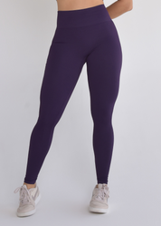Calça Legging Seamless Sem Costura Borgonha
