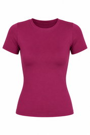 Baby Tee Basic Marsala