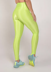 Calça Legging Microcanelada Lily Cítrus