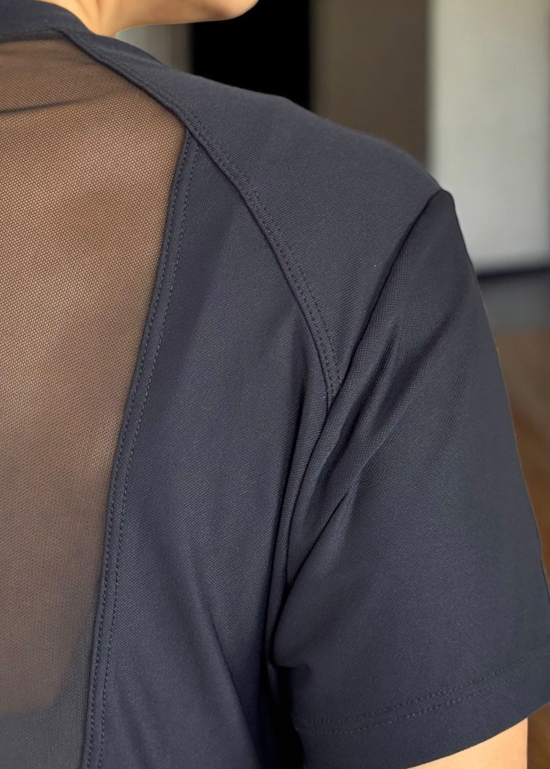 Blusa Piquet Lia Preta