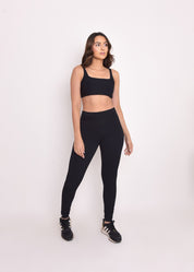 Calça Maitê texturizado Preta