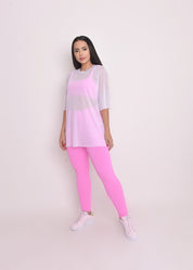 Blusa de Tule Nina Branco