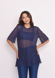 Blusa de Tule Nina Marinho