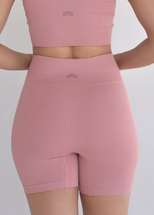 Shorts Seamless Sem Costura Rosé