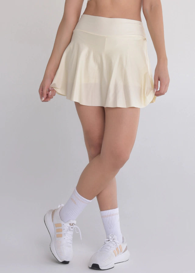 Short-Saia Match Off-White