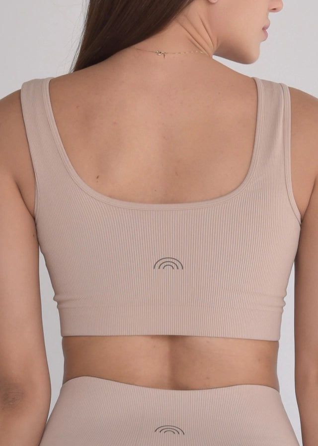 Top Seamless Sem Costura Nude