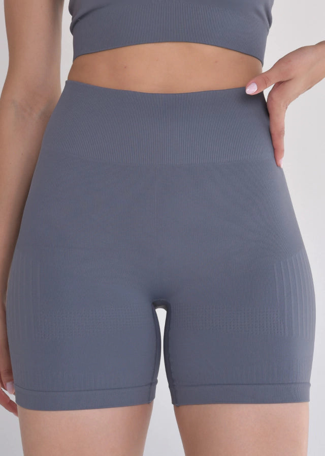 Shorts Seamless Sem Costura Grafite