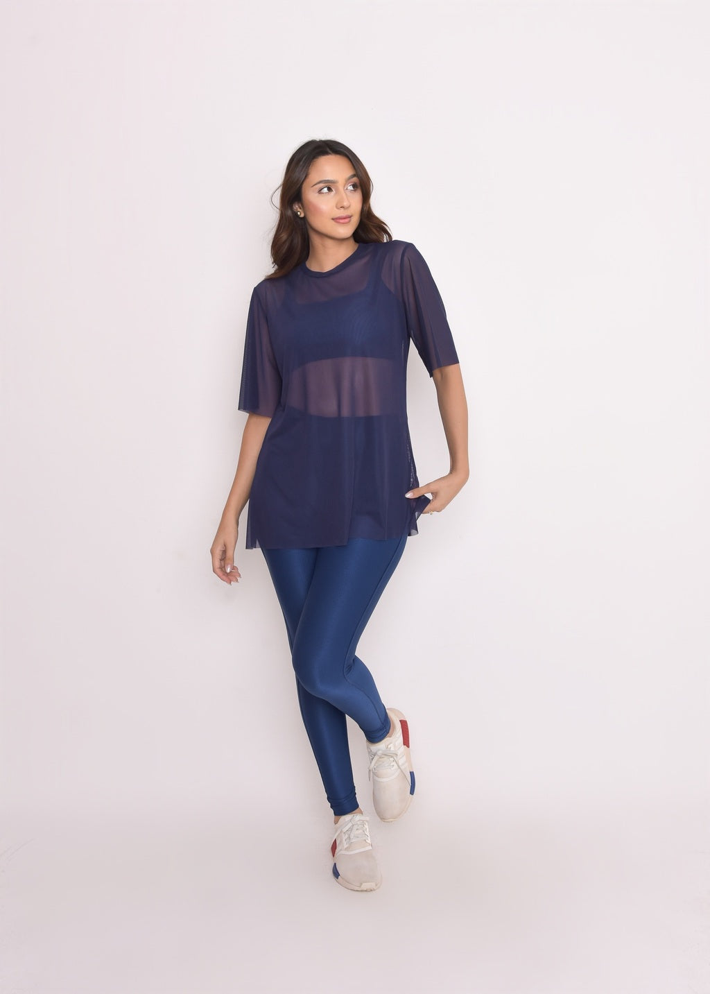 Blusa de Tule Nina Marinho