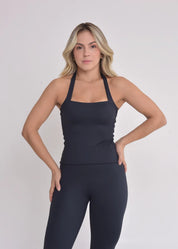 Blusa Frente Única Adaptive Preto Expresso