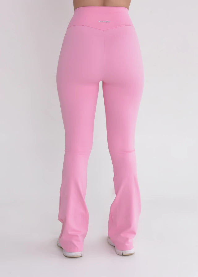 Calça Flare Adaptive Rosa Bubblegum
