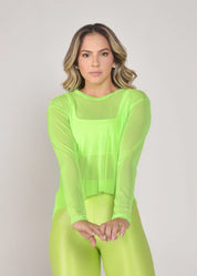 Tapa bumbum Tule Olívia Verde Limão