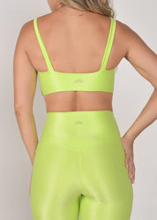 Top Fitness Microcanelado Lily Cítrus