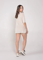 Blusa de Tule Nina Creme