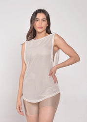 Regatão Emma Tela Spot Off White