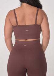 Calça Legging Seamless Sem Costura Cacau