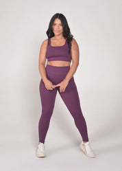Calça Legging Seamless Sem Costura Violeta