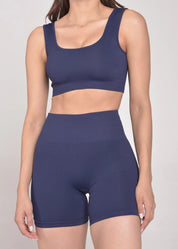 Shorts Seamless Sem Costura Marine