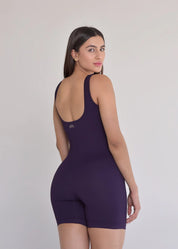 Macaquinho Seamless Sem Costura Borgonha Basic