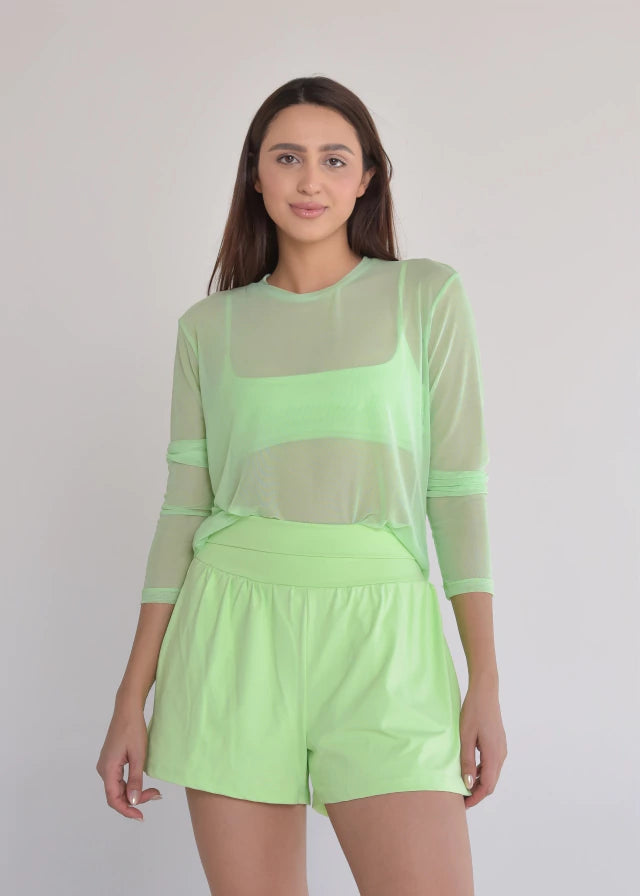 Tapa bumbum Tule Olívia Verde Menta