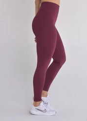 Calça Legging Seamless Sem Costura Marsala
