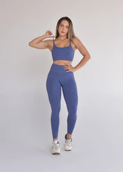 Top Seamless Sem Costura Mirtilo