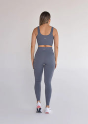 Top Seamless Sem Costura Grafite