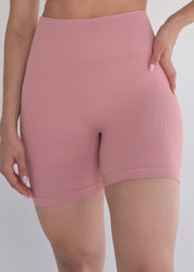 Shorts Seamless Sem Costura Rosé