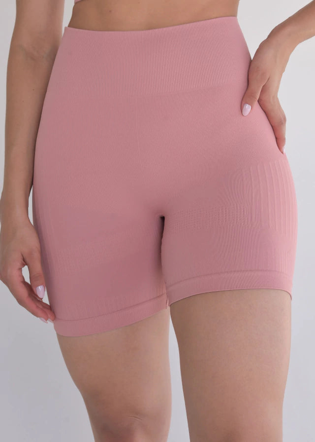 Shorts Seamless Sem Costura Rosé