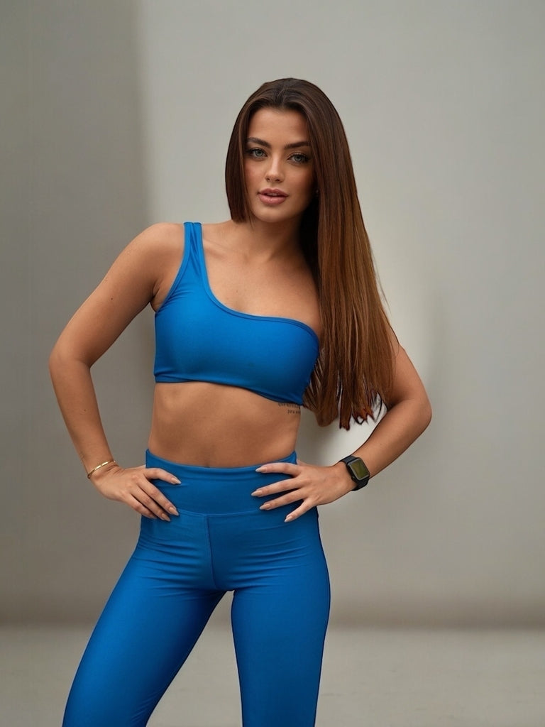 Calça Legging Microcanelada Malu Enseada