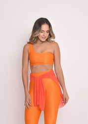 Tapa bumbum Tule Olívia Tangerina